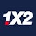 1x2 logo white