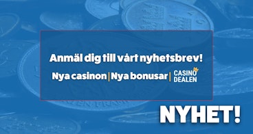 Anmal dig till vart nyhetsbrev