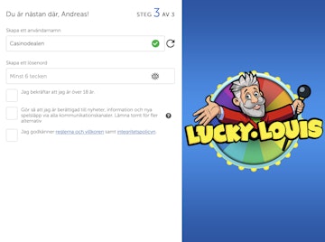 Anvandarnamn och losenord