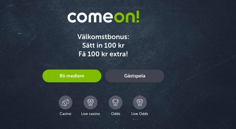 Bli medlem eller spela som gäst