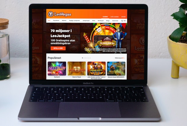 Casino utan verifiering hos Leo Vegas