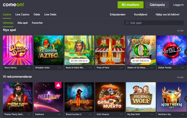 Come On natcasino online casino