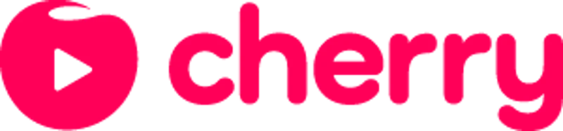 Cherry casino logo long red