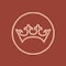 Queen Vegas Casino square logo