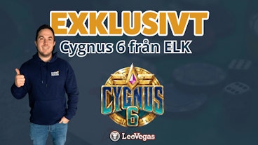 Cygnus 6 exklusivt hos Leovegas