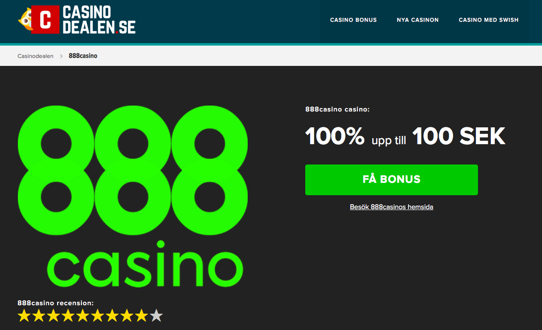 Klicka på "Få bonus"