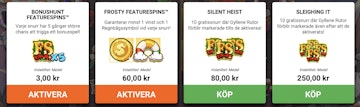 Kop funktionerna i Le Santa