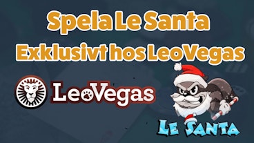Le Santa exklusivt hos Leo Vegas