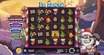 Le Santa slots fran Hacksaw Gaming