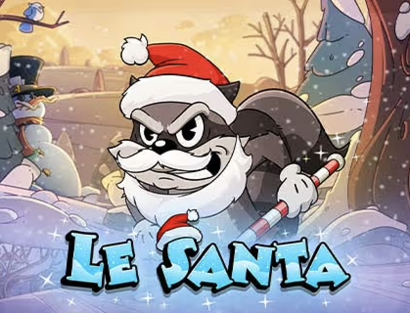 Le Santa slots logo