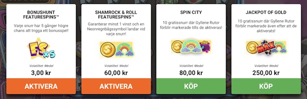 Le king kop bonusen