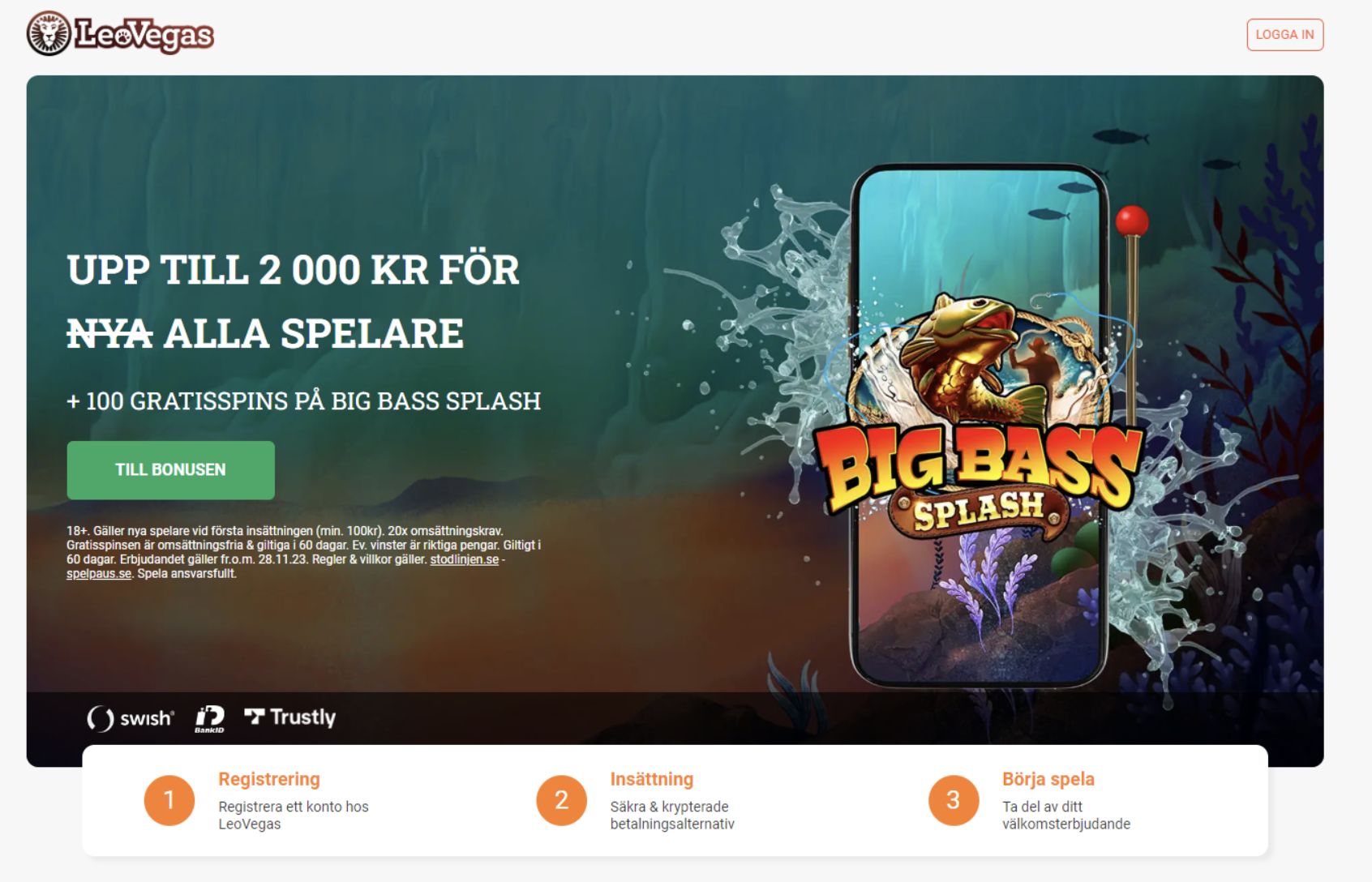 Leo Vegas ny casino bonus