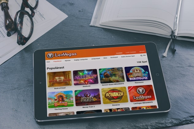 Leovegas casino online spelautomater