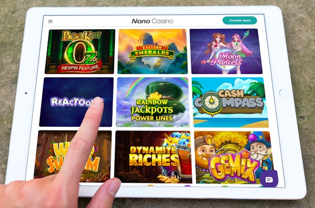 Nano Casino slots