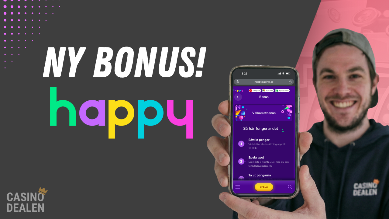 HAPPY CASINO BONUS