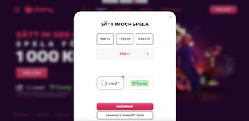 Satt in med Swish eller Trustly hos Cherry casino