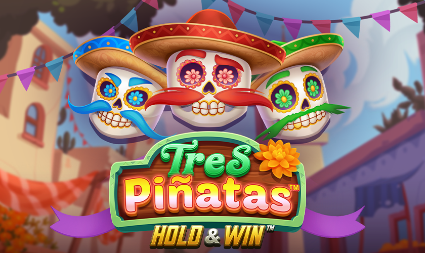 Tres Pinatas Hold & Win