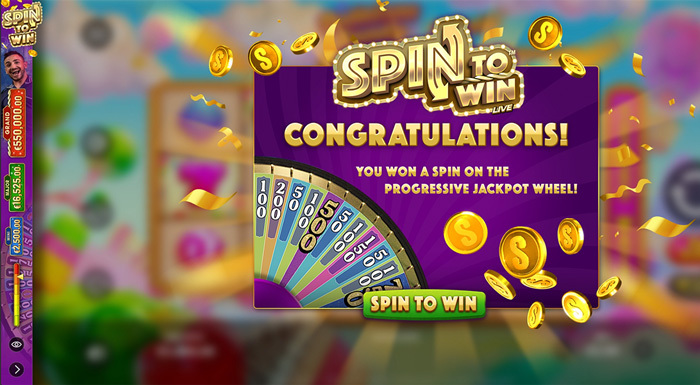 Spin To Win Slot Notifikation