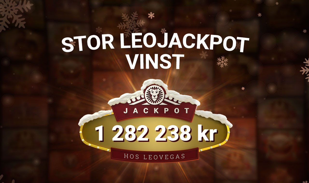 Stor leojackpot vinst