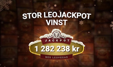 Stor leojackpot vinst