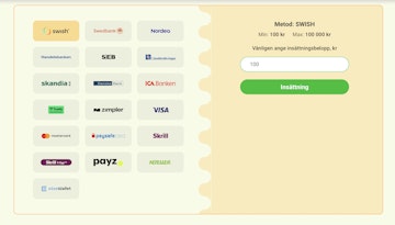 Swish hos Yo Yo Casino