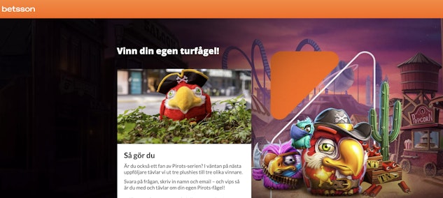 Tavling hos Betsson