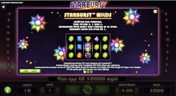 Vinstplan Starburst Wild