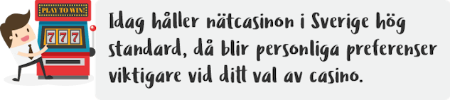 Bästa Nätcasino 2021 Casino på nätet