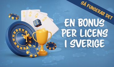 En bonus per licens svensk casino