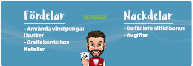 Neteller som insattningsmeotod hos casinon