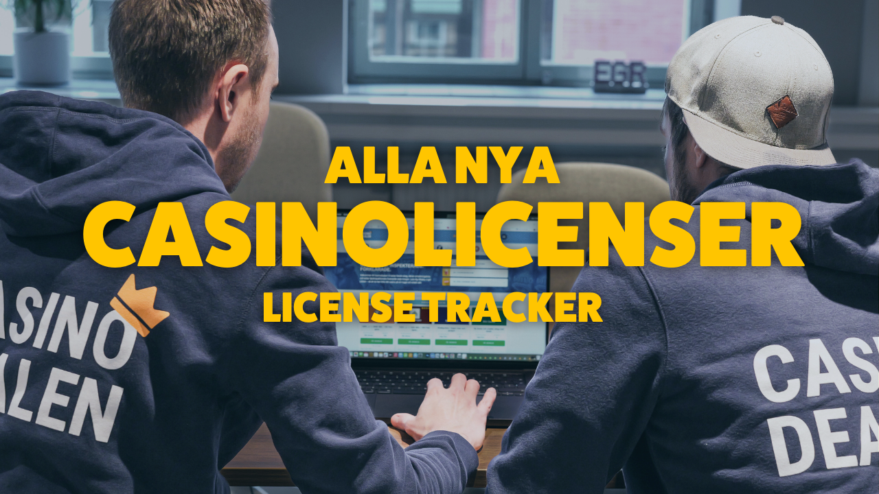 Alla nya licenser license tracker NY